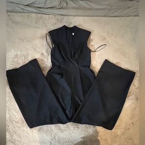 Calvin Klein Denim Trouser Wide leg Jumpsuit